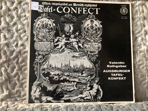 Valentin Rathgeber: Augsburger Tafel - Konfekt / Orbis LP / ST PL 71875