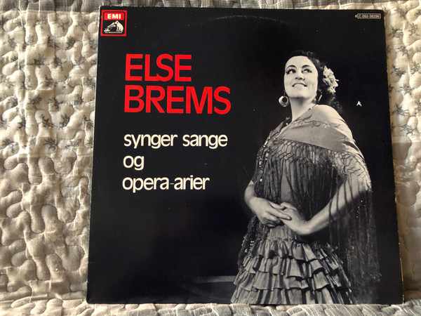 Else Brems – Synger Sange Og Opera-Arier / His Master's Voice LP / 6C 053-39256