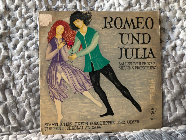 Serge S. Prokofiew: Romeo Und Julia (Ballettsuite Nr. 2) - Staatliches Sinfonieorchester Der UDSSR, Dirigent: Nikolai Anosow / ETERNA LP / 7 20 098