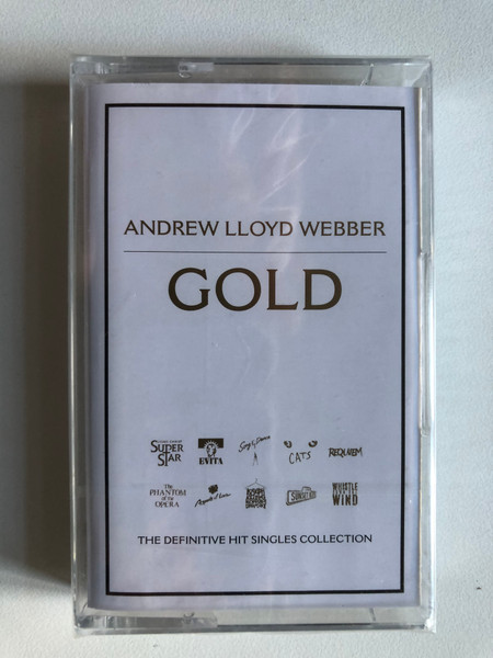 Andrew Lloyd Webber: Gold - The Definitive Hit Singles Collection / Universal Audio Cassette 2001 / 589 493-4