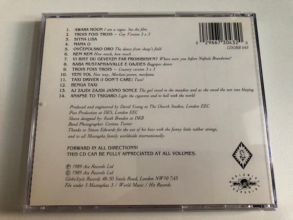 3 Mustaphas 3 – Heart Of Uncle / Globe Style Audio CD 1989 / CDORB 043