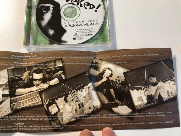 Csiszár Jenő: Ezt Neked! Apukám Világa - Morcheeba, Chumbawamba, Apollo 440, Jamiroquai, Lou Reed, Prodigy, Miles Davis, Moby / WEA Audio CD 1998 / 9548-37097-2