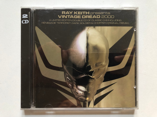 Ray Keith presents Vintage Dread 2000 - A Limited Edition Double CD Of Classic D+B Including: Renegade Terrorist, Dark Soldier & Chopper (Original/Remix) / Dread Recordings 2x Audio CD 2000 / DREADLP-CD003