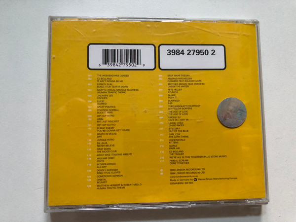 Human Traffic (Essential Selection Presents Music From The Motion Picture) / FFRR 2x Audio CD 1999 / 3984 27950 2