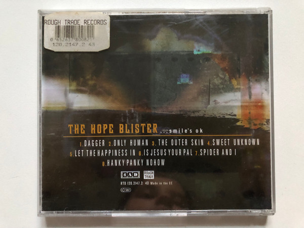 The Hope Blister – ...Smile's OK / 4AD Audio CD / RTD 120.2147.2