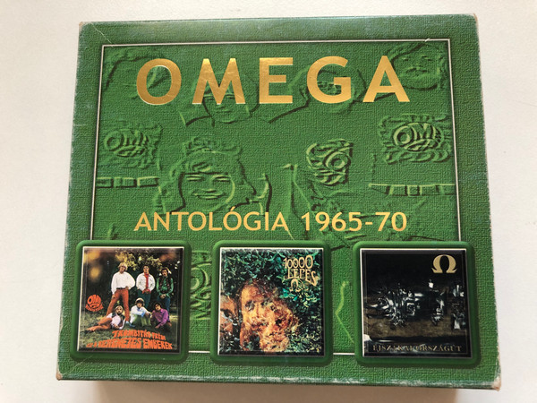 Omega – Antológia 1965-70 / Hungaroton 3x Audio CD, Box Set / HCD 87629
