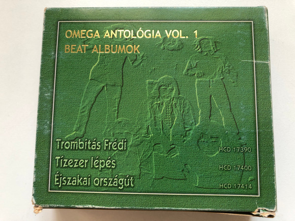 Omega – Antológia 1965-70 / Hungaroton 3x Audio CD, Box Set / HCD 87629