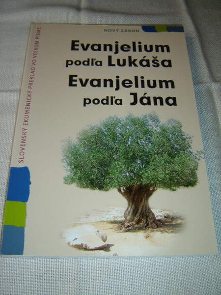 Slovak Language Gospel of Luke & John | Great for Elderly Readers