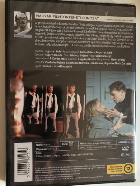 SZIRMOK, VIRÁGOK, KOSZORÚK - LUGOSSY LÁSZLÓ  TÖRTÉNELMI FORDULÓPONTOK  MaNDA DVD Video (5999884681656)