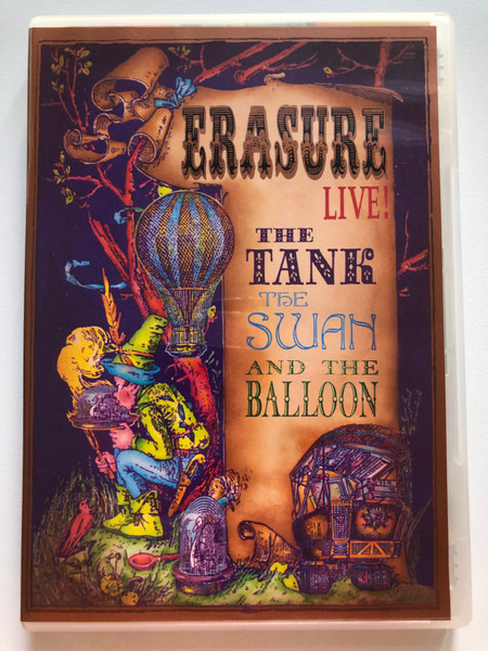 ERASURE THE TANK, THE SWAN AND THE BALLOON  Live at the Manchester Apollo - 6.8.92  DVD Video (0724354419799)
