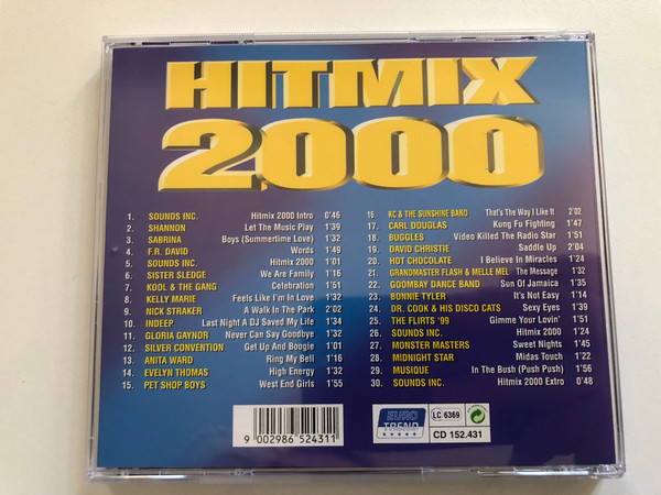 Hitmix 2000 – Ultimate Dance Classics / Audio CD (9002986524311) 
