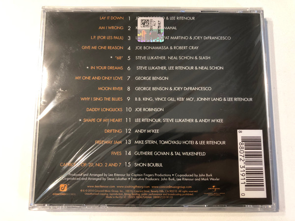 Lee Ritenour's 6 String Theory  Audio CD (888072319110) 
