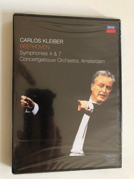 Carlos Kleiber: Beethoven Symphonies 4 & 7 – Concertgebouw Orchestra, Amsterdam (DVD Video) (044007010099)