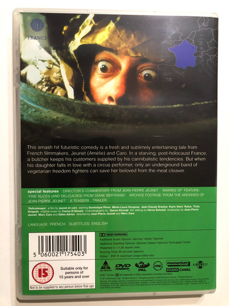 Delicatessen – A Wickedly Funny Post-Apocalyptic Culinary Comedy (DVD) (5060021175403) 