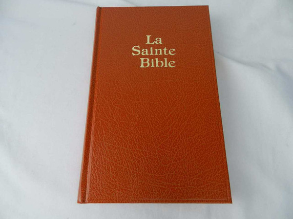 French Holy Bible, Brown Hardcover / J. N. Darby Translation / La Sainte Bible / the Bible as translated from Hebrew and Greek by John Nelson Darby / France  / Canada