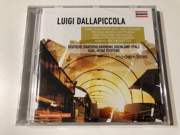 Luigi Dallapiccola – Modern Times: Orchestral Works (CD Album) (845221052144)