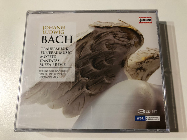 Johann Ludwig Bach – Trauermusik, Motets, Cantatas & Missa Brevis (3 CD Set) (845221050805)
