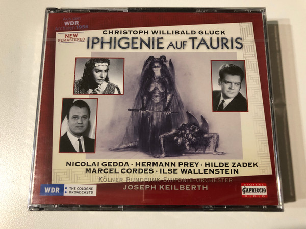 KÖLNER RUNDELINK SINFONIE ORCHESTER - JOSEPH KEILBERTH DIGITAL CAPRICCIO / Christoph Willibald Gluck: Iphigénie auf Tauris (CD, Opera in 4 Acts) (845221050058)