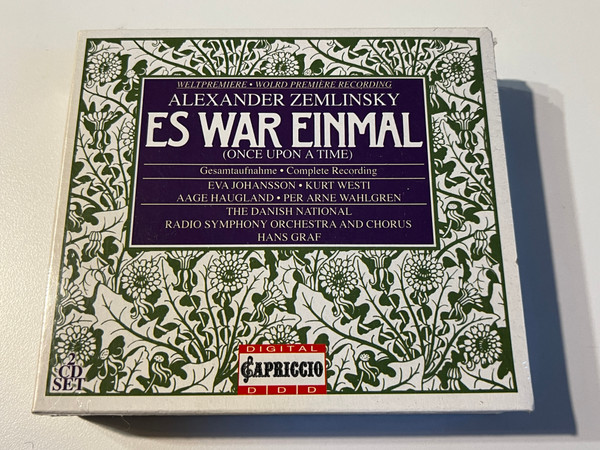 Alexander Zemlinsky: Es war einmal (Once Upon a Time) — Complete Recording (World Premiere) CD (4006408600190)