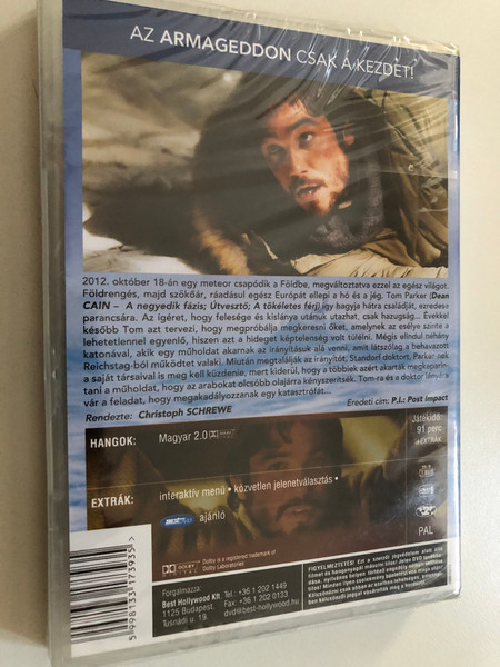 Deep Impact 2.: A Becsapódás Után (P.I.: Post Impact) – Post-Apocalyptic Action DVD (5998133173935)