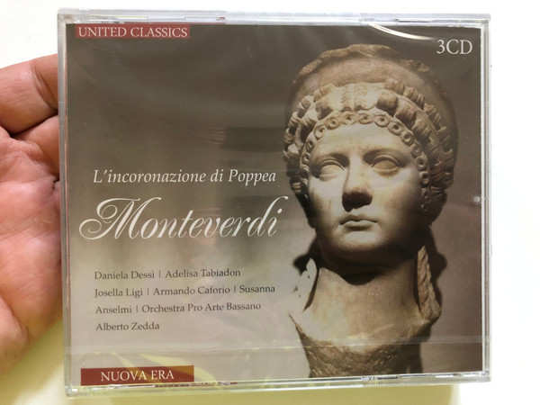 Monteverdi – L’incoronazione di Poppea (Complete Opera Recording, 3CD) | United Classics