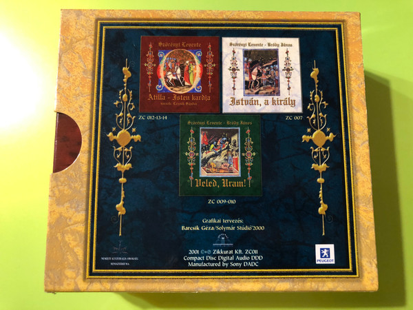 Szörényi Trilógia – Millenniumi Kiadvány / Szörényi Trilogy – Millennium Edition (7CD) (5999526140114)