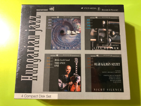 Hungarian Jazz Masters – 4-CD Collection: Waiting, Life Rhythm, Night Silence & The Only One (VBP030-033)