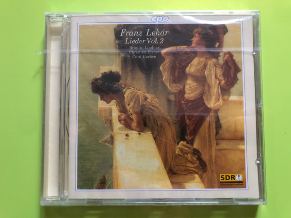 Franz Lehár – Lieder Vol. 2 CD (761203934928)
