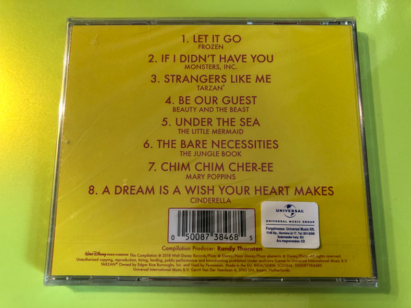 Absolute Disney Magic: Timeless Classics from the Vault - Volume 1 CD (0500873846851)