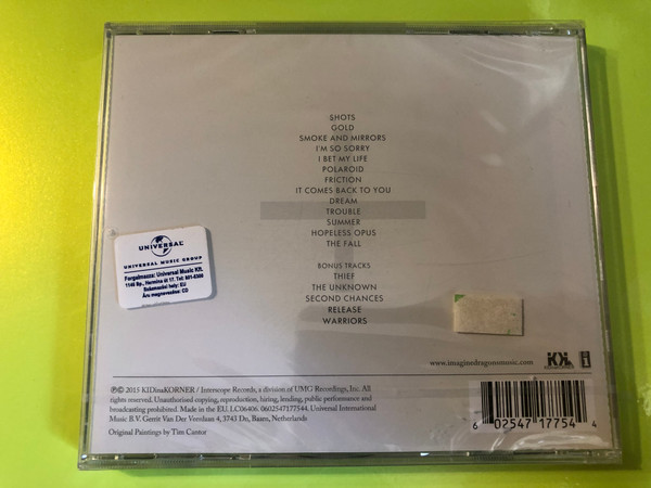 Imagine Dragons: Smoke + Mirrors - The Acclaimed Follow-Up Album (602547177544)