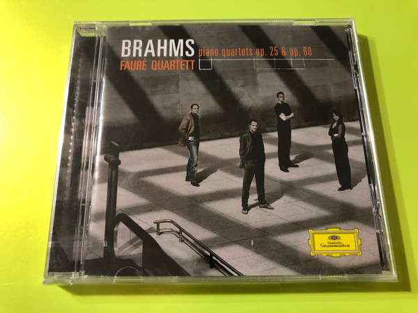 Brahms: Piano Quartets Op. 25 & Op. 60 CD (028947663232)