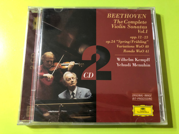 Ludwig van Beethoven: The Complete Violin Sonatas, Vol. 1 CD (028945943329)