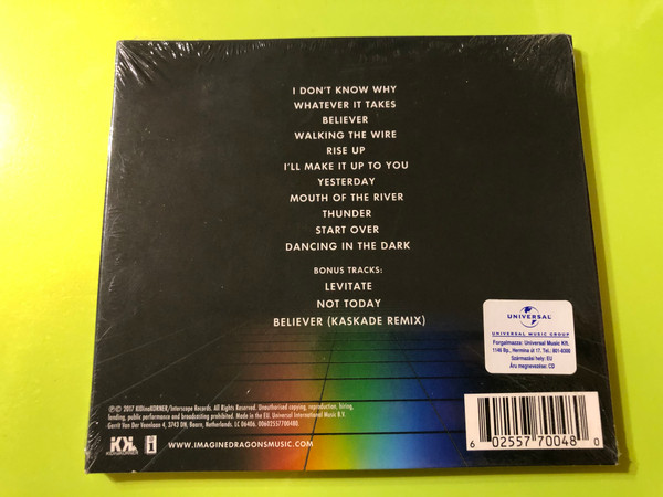 Imagine Dragons – Evolve (International Deluxe CD) (00602557700480)