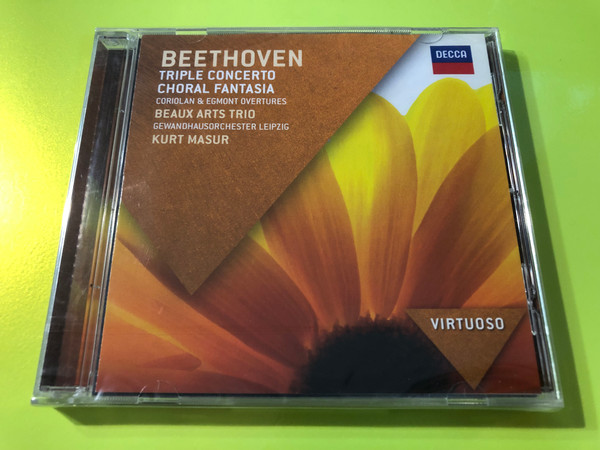 Beethoven – Triple Concerto, Choral Fantasia, Coriolan & Egmont Overtures (Decca Virtuoso) CD (0028947869627)