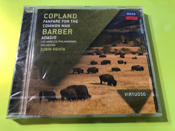 Copland & Barber – Fanfare for the Common Man / Adagio for Strings CD (028947833536)