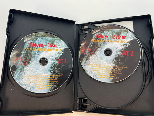 Schlachter 2000 – Hörbuch Altes TestamentSchlachter 2000 – Hörbuch Altes Testament (MP3 4 CDs) (CLV AT1–AT4)