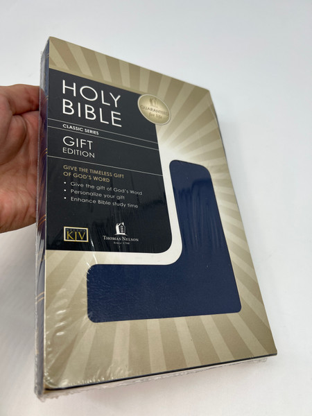 The Timeless Gift of Faith: KJV Classic Series Guaranteed Holy Bible / Blue Letherflex (9780840701985)