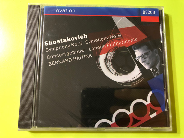 Shostakovich: Symphonies Nos. 5 & 9 - Bernard Haitink (DECCA OVATION) CD (0028942506626)