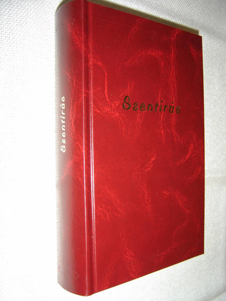 Szentírás – A Neovulgáta alapján / Hungarian Bible Old and New Testaments, Red Hardcover /  by Szent Jeromos Katolikus Bibliatársulat 