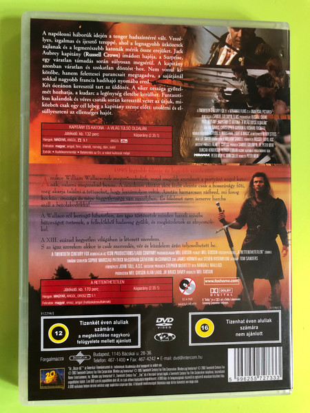 Kapitány és katona – A világ túlsó oldalán / A rettenthetetlen (DVD Kettős kiadás) (5996255727333)