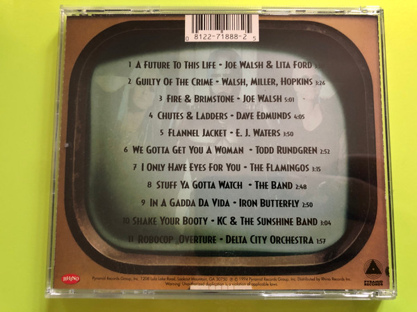 The Series Soundtrack (Pyramid Records/Rhino, 1994) CD (081227188825)