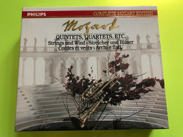 Mozart – Quintets, Quartets, etc. (Strings and Wind) | Philips Complete Mozart Edition Vol. 10 (3-CD Set) (028942251021)