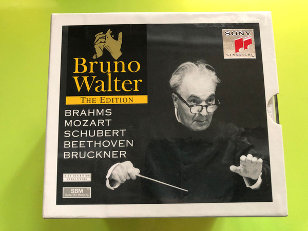 Bruno Walter – The Edition (Sony Classical, High Definition Remastering) CD (5099706624820)
