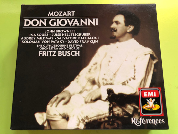 Wolfgang Amadeus Mozart: Don Giovanni – Fritz Busch / Glyndebourne Festival Orchestra (3CD) (077776103020)