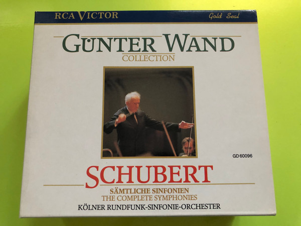 Franz Schubert – Sämtliche Sinfonien / The Complete Symphonies (Günter Wand Collection, RCA Victor Gold Seal, 5-CD Set) (0035626009625)