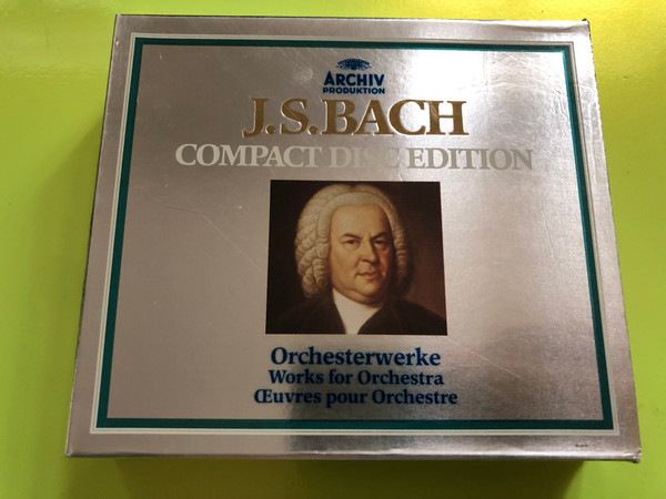 Johann Sebastian Bach – Orchesterwerke / Works for Orchestra (The English Concert, 4-CD Set) (028941362926)