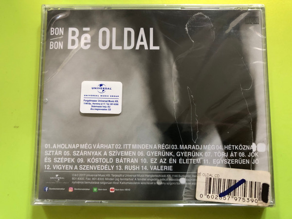 BON BON – Bē Oldal (CD) (0602557975390)