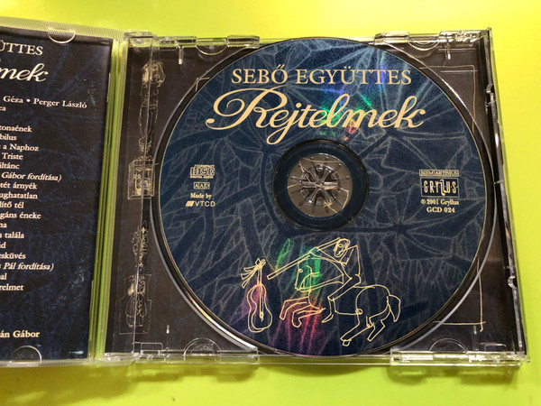 Sebő Együttes – Rejtelmek (Gryllus GCD 024) CD (5998498225386)