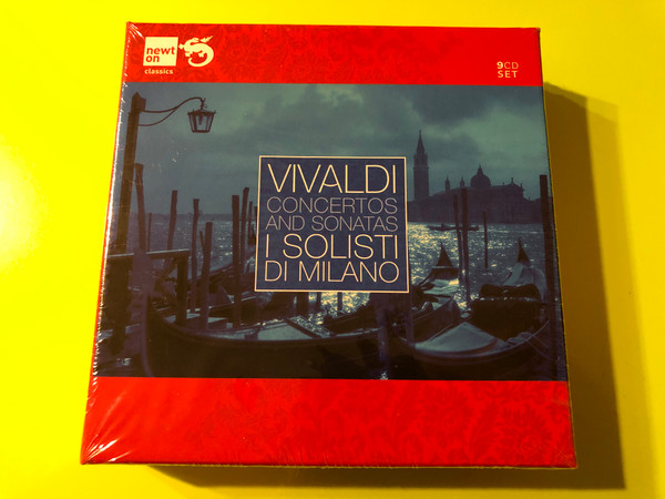 Vivaldi: Concertos and Sonatas – I Solisti di Milano / Angelo Ephrikian (Newton Classics 9CD Box Set) (8718247711093)