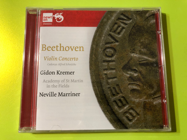 Beethoven: Violin Concerto in D major, Op.61 – Gidon Kremer / Sir Neville Marriner (Newton Classics) CD (8718247710645)